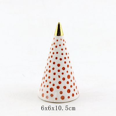 red and white ring cone red and white ring cone