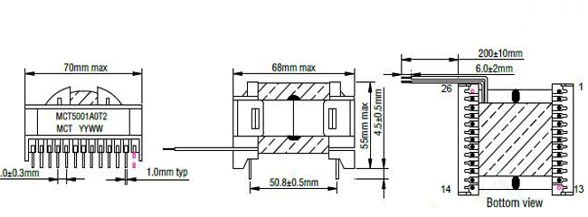 Good Price ETD59 Switch Mode High Frequency Power Transformer