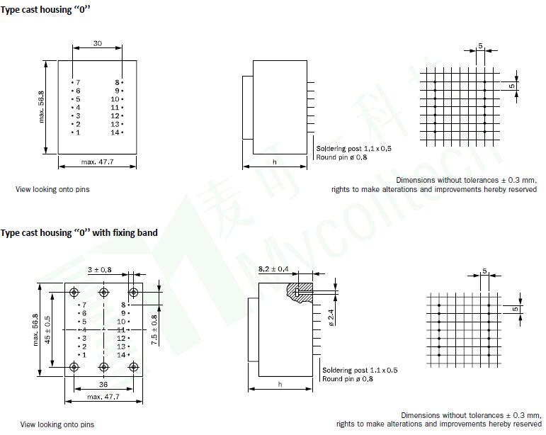 22VA EI Encapsulated Power Transformers