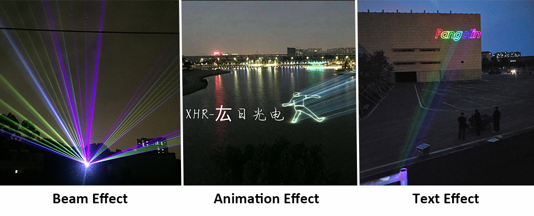 Outdoor Animation Laser Show