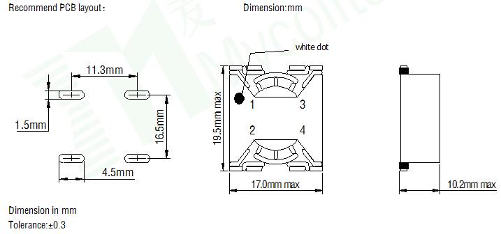 Best Selling SMD Toroidal Common Mode Choke Coils with High-reliability Toroid Power Inductor