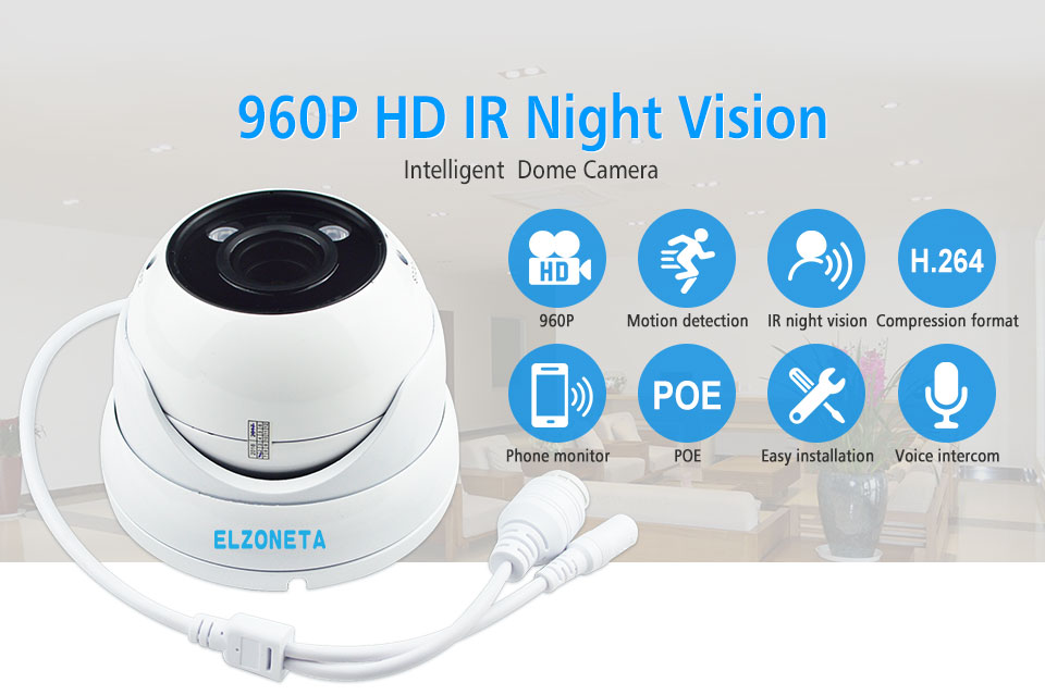 960P IR dome camera