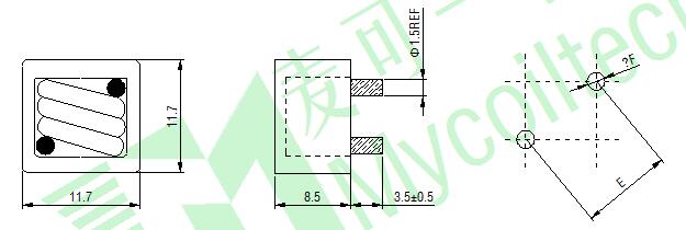 DIP Type large current inductor supplier