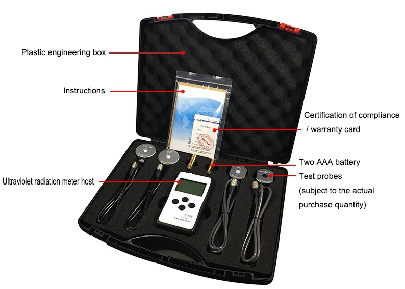 Expoert UVC Light Meter for UV Measurement