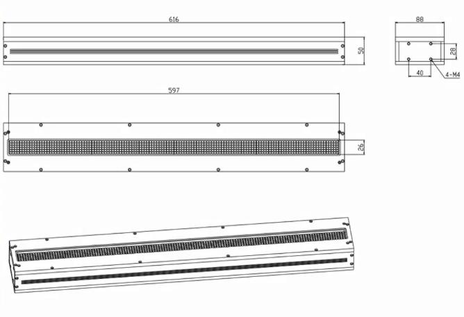 UV LED Lamp Curing System