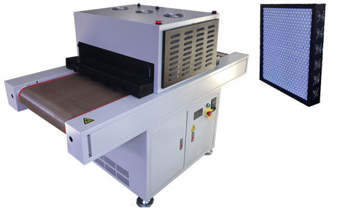 Large Area Curing LED UV Conveyor Machine