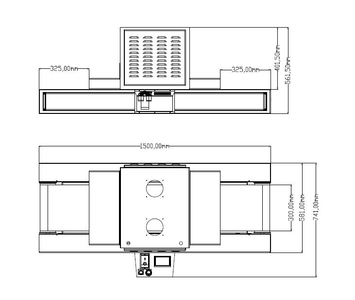 Desktop UV Curing Box UV Conveyor Machine