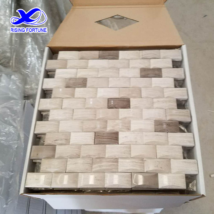 buy white marble water jet mosaics