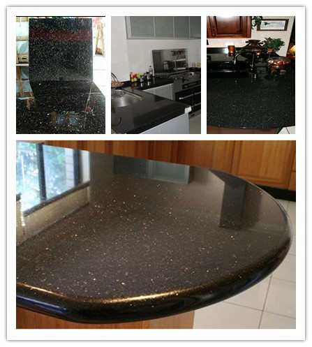 Black Galaxy Granite Slab