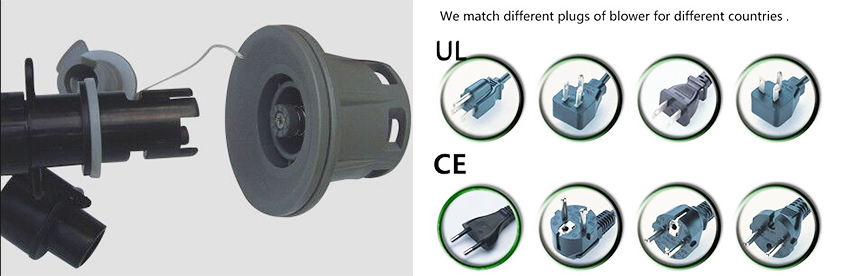 Portable Electric Inflatable Balloon Air Pump For Inflatable Products Portable Electric Inflatable Balloon Air Pump For Inflatable Products