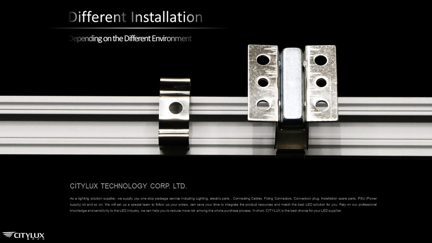 LED Accessories Different Installation LED Accessories Different Installation