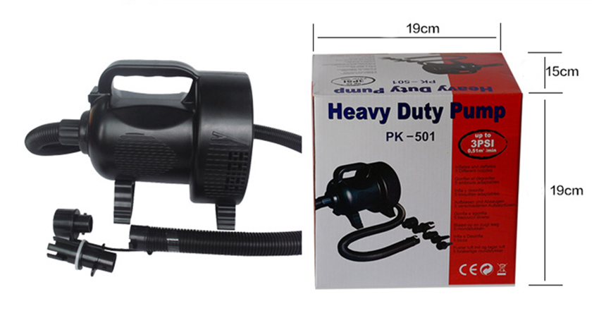 Portable Electric Inflatable Balloon Air Pump For Inflatable Products