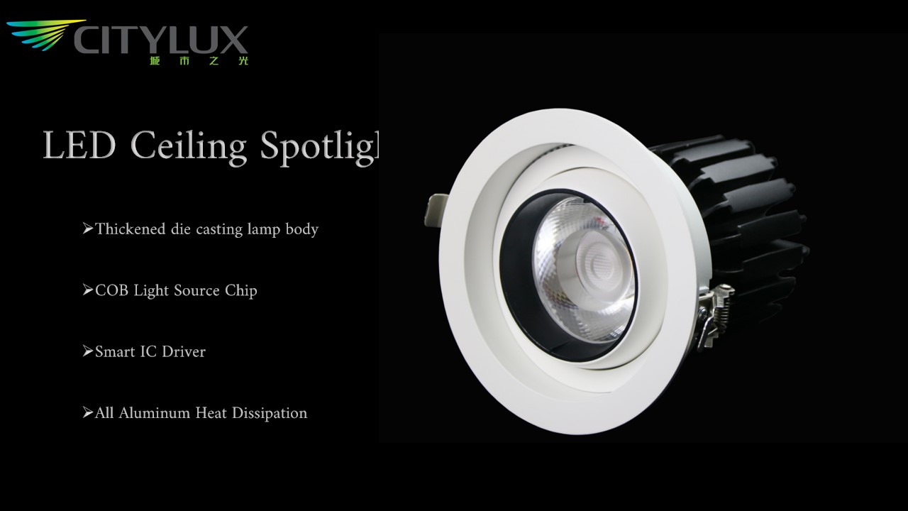 led ceiling spotlight fittings