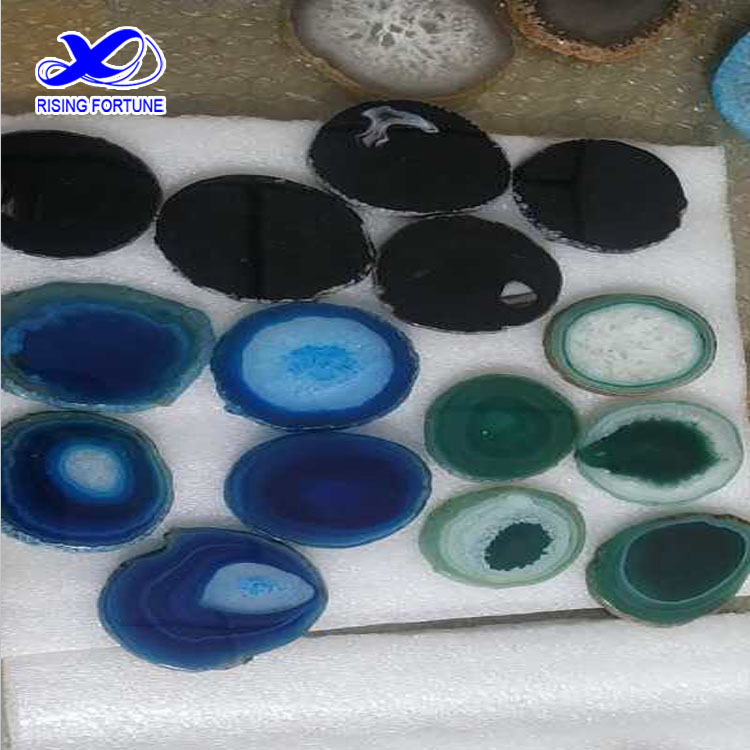 agate coaster colors