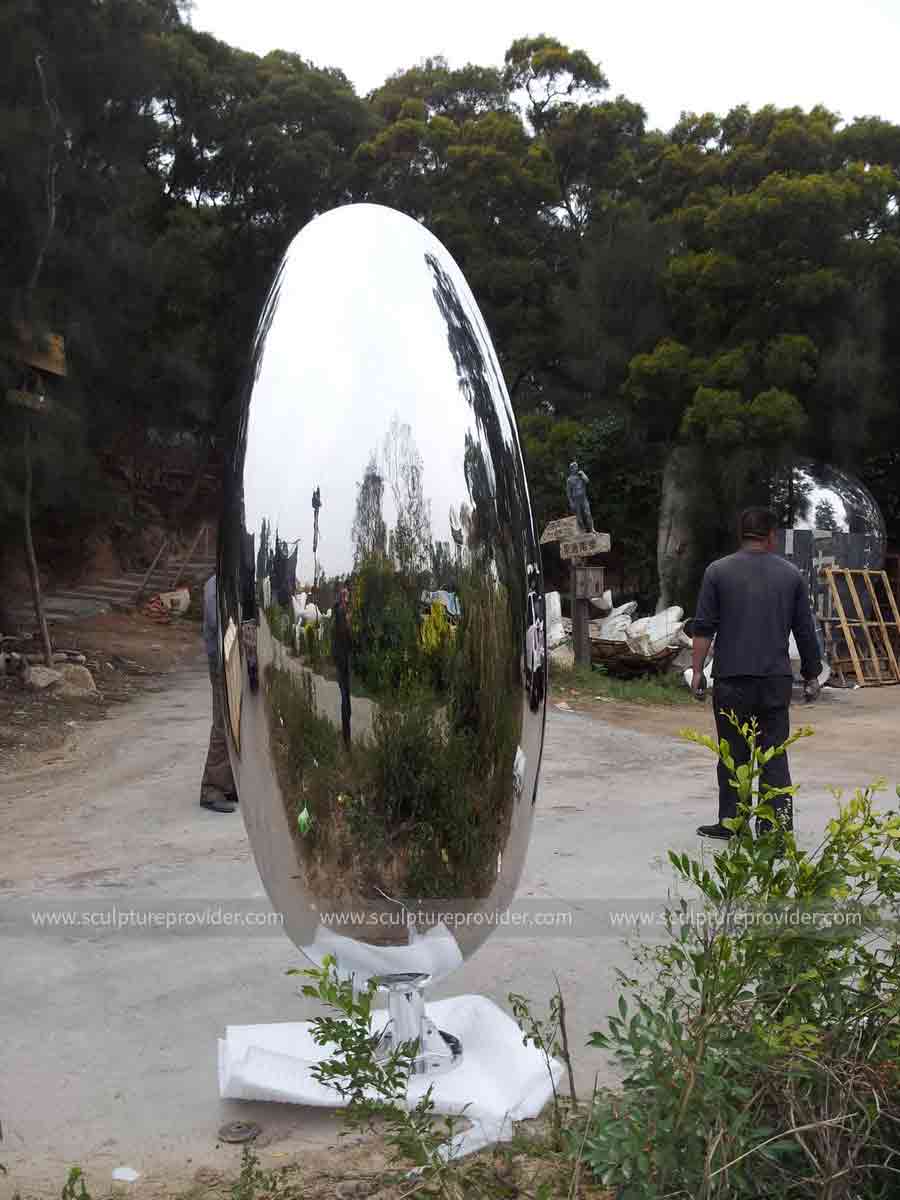 stainless sculpture