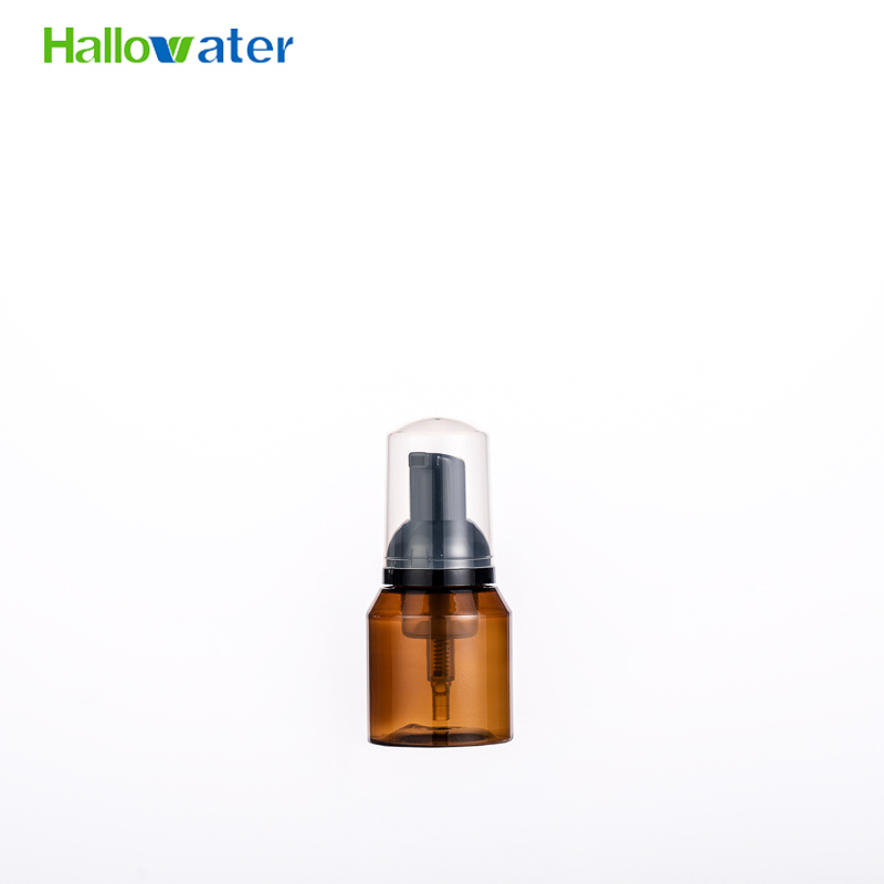 plastic amber special shape foam pump bottle 60ml travel size plastic amber special shape foam pump bottle 60ml travel size