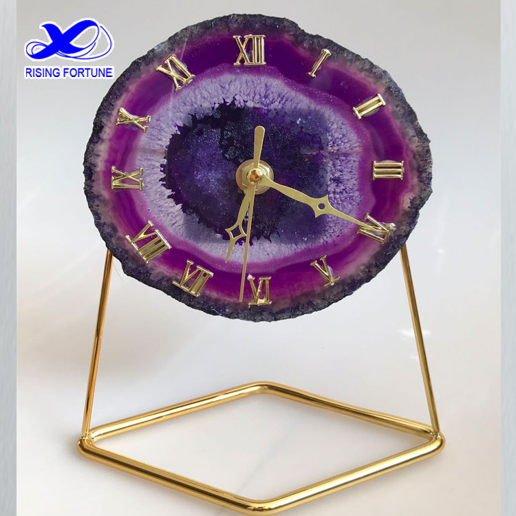 agate stone clock agate stone clock