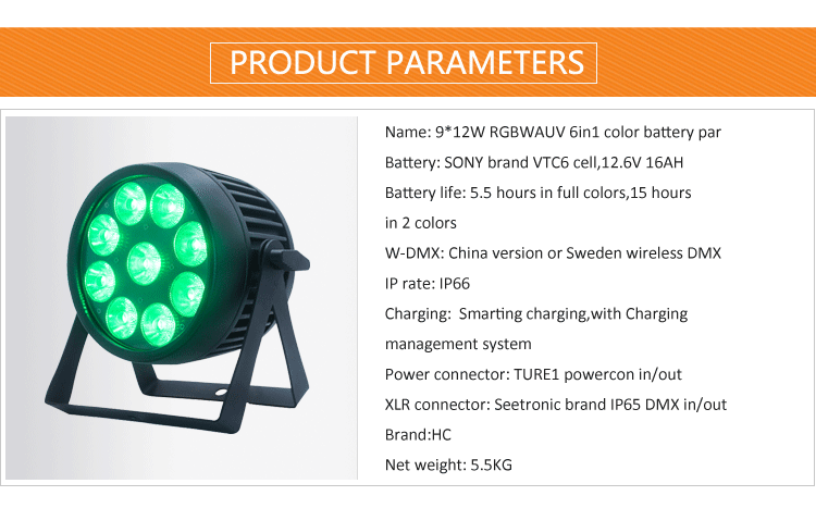 led par light led par light