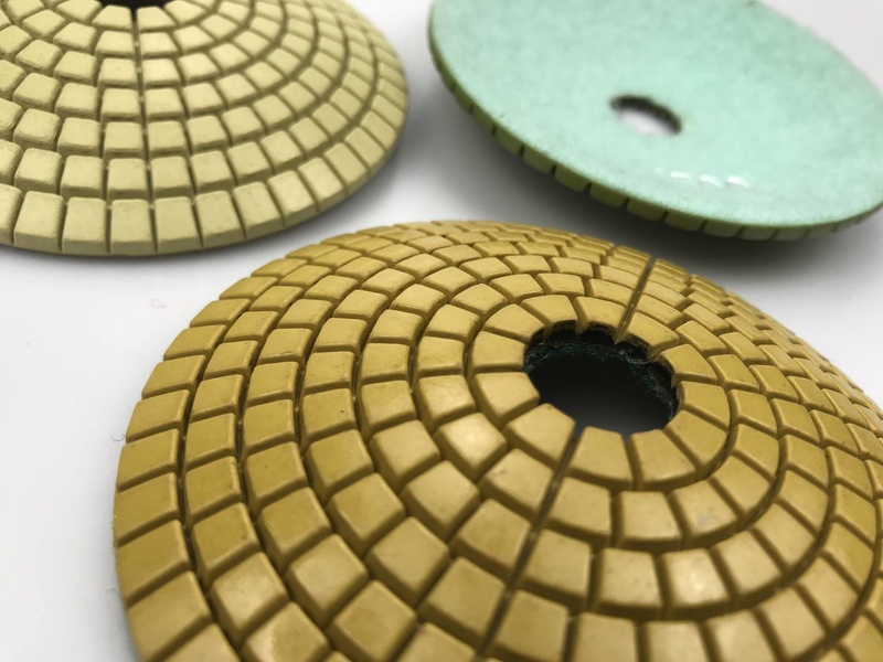 Convex Diamond Polishing Pad