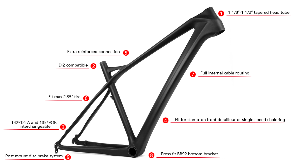 carbon 29er frame carbon 29er frame