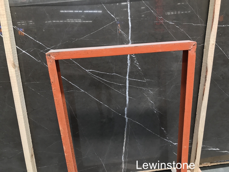 Bulgaria grey marble slab