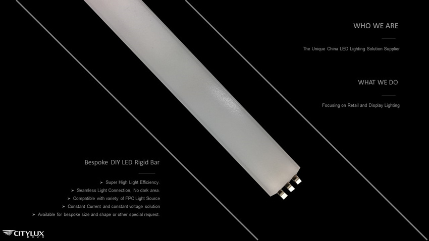 Dimming DIY LED Rigid Bar 