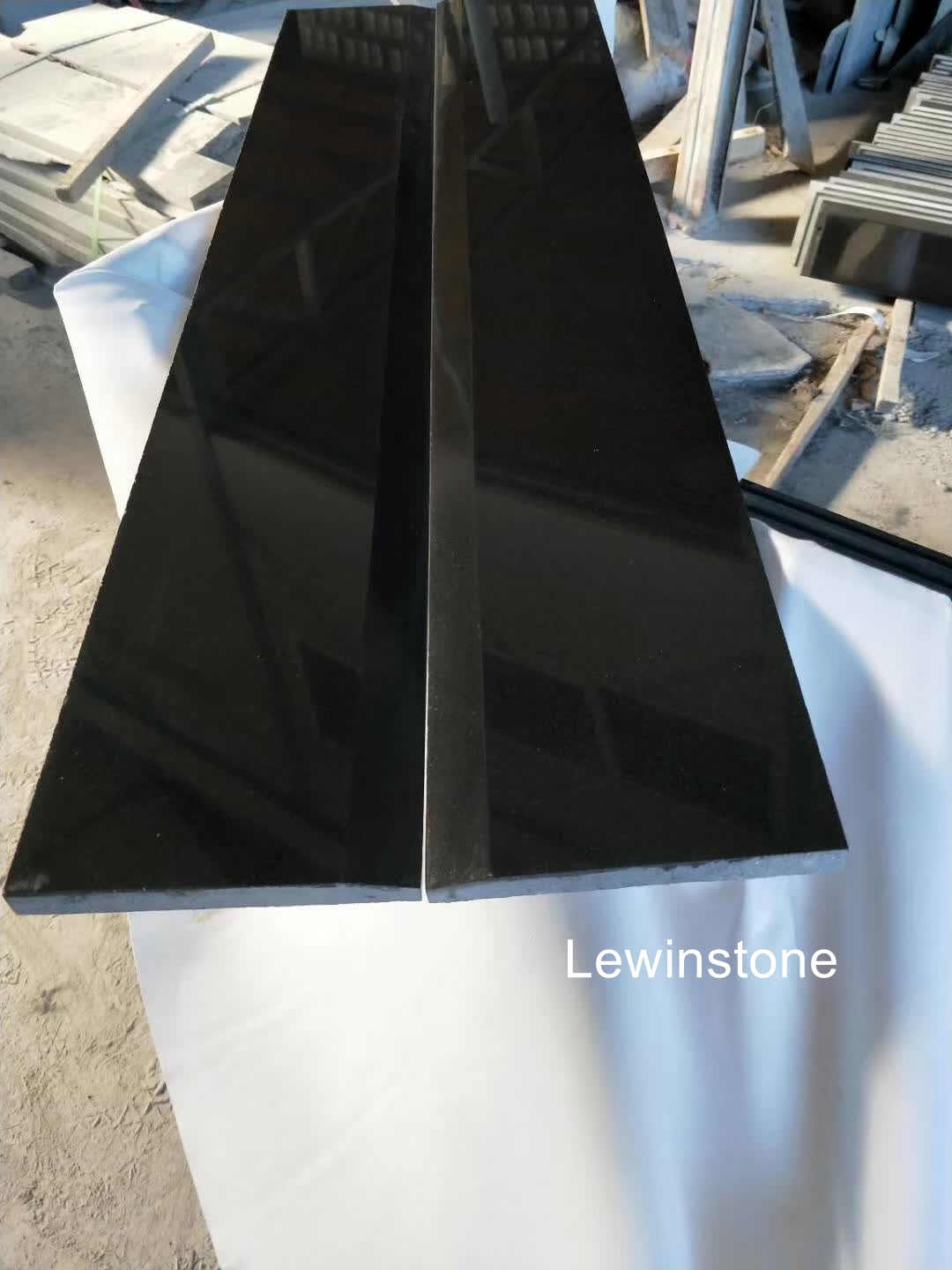 shanxi black granite slab