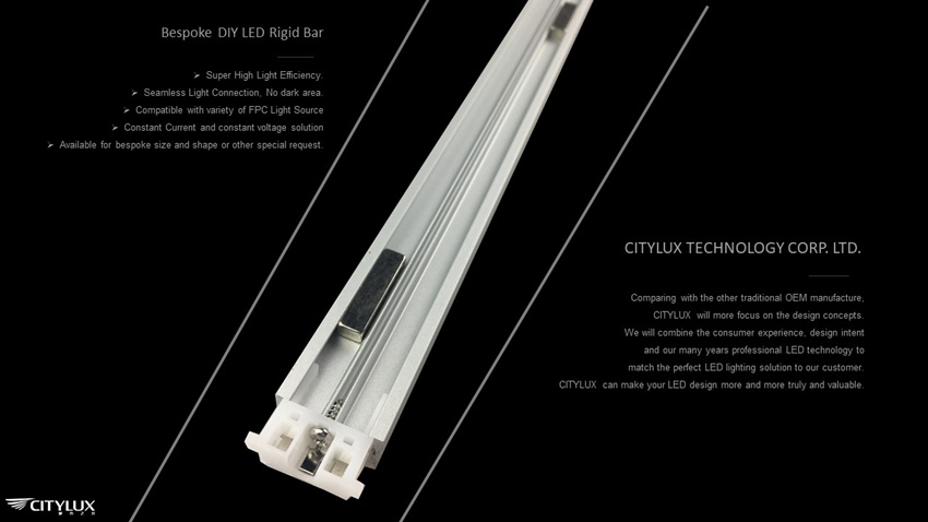 Super High Light Efficiency DIY LED Rigid Bar 