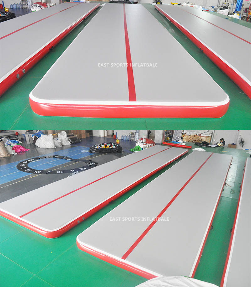 tumble track inflatable air mat for gymnastics