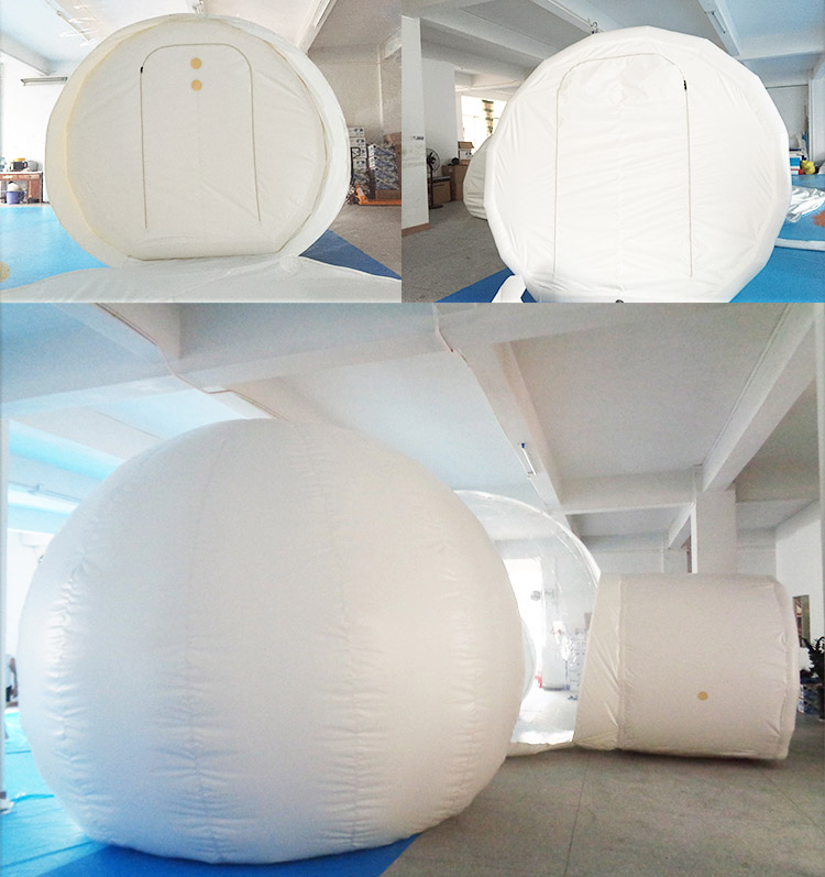 PVC Material Customized Transparent Clear Bubble Tent Inflatable Crystal Bubble Rooms For Sale