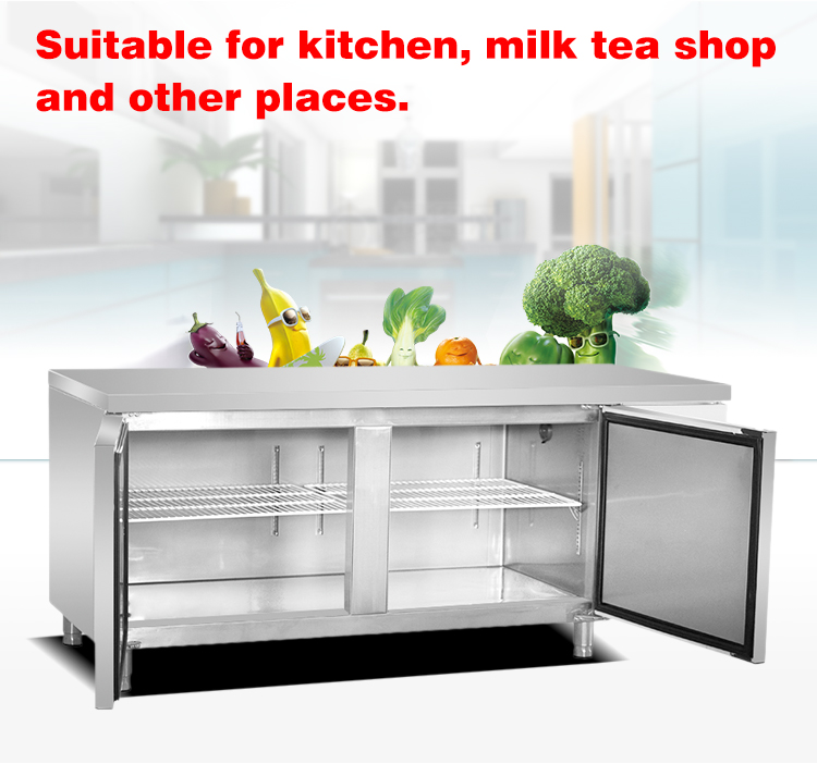 Commercial Kitchen work table Refrigerator