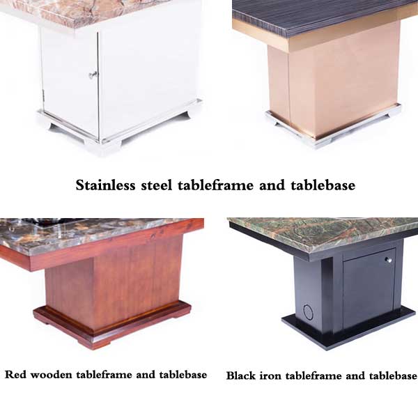 a variety of materials and colors of the table frame and table base - CENHOT a variety of materials and colors of the table frame and table base - CENHOT