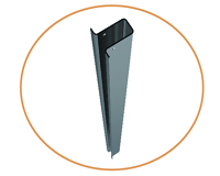 Solar U-shape pile Solar U-shape pile