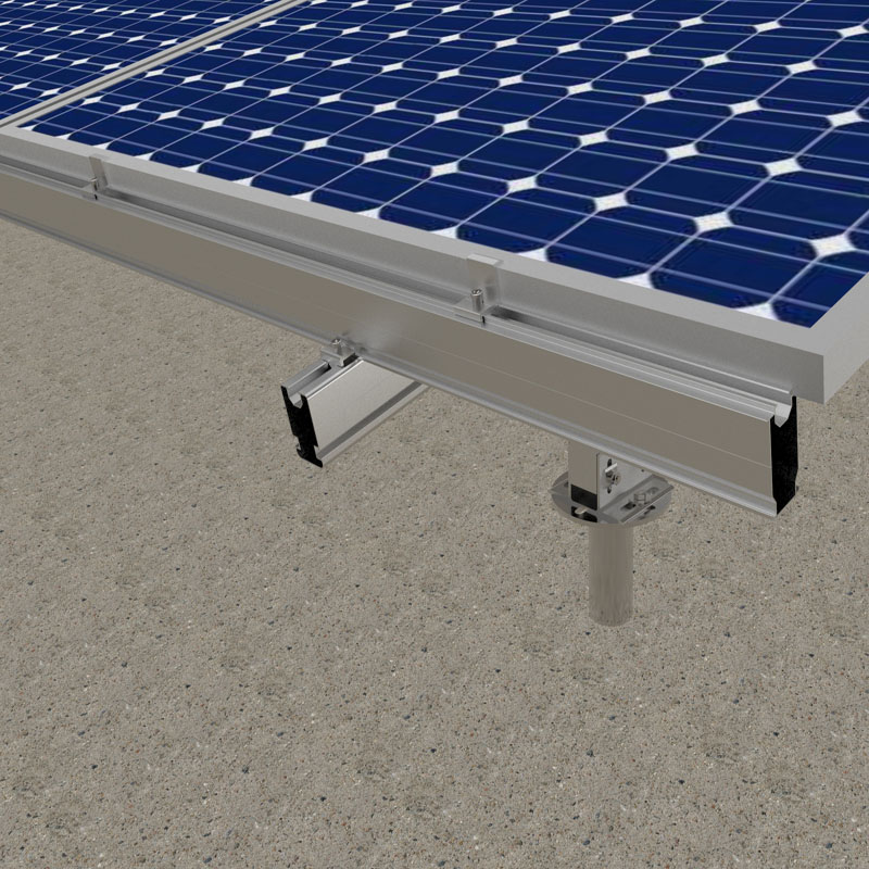 ground mounted solar pv systems raill