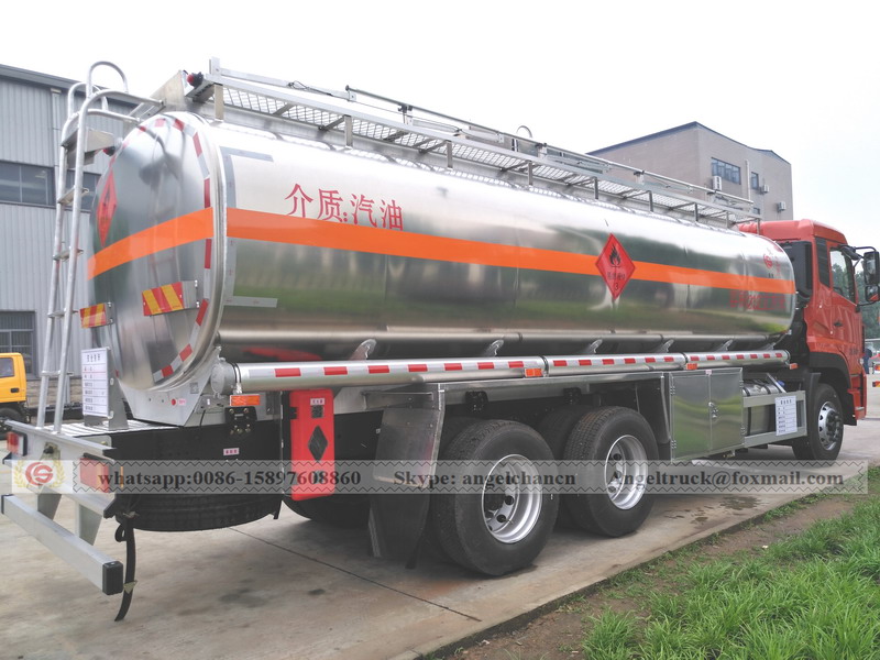 Aluminium petrol oil truck