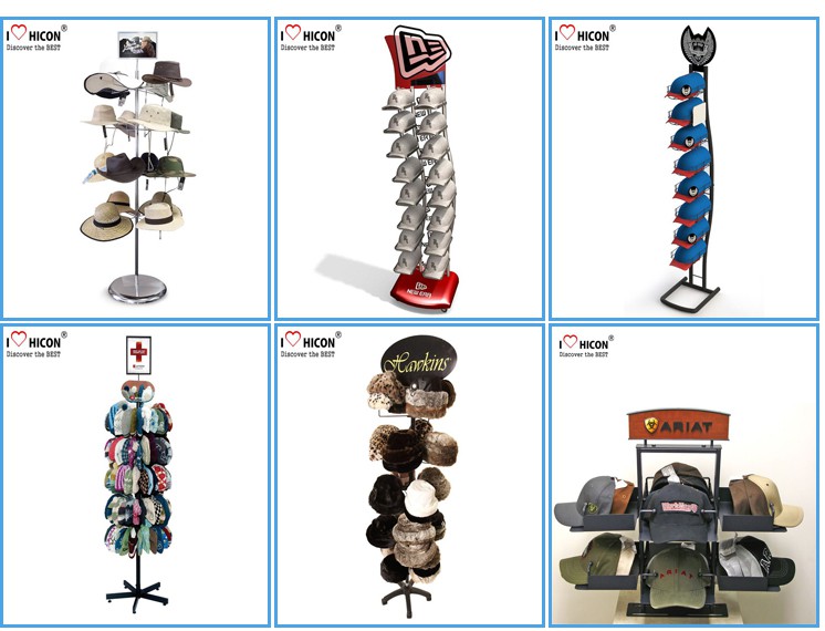 Baseball Hat Floor Display Rack Baseball Hat Floor Display Rack