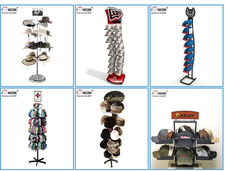 Commercial Hat Stand Display Racks