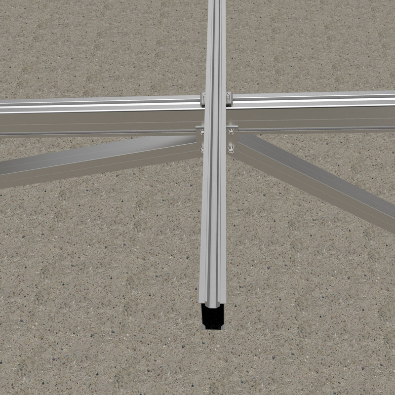 ground mount solar racking rail ground mount solar racking rail
