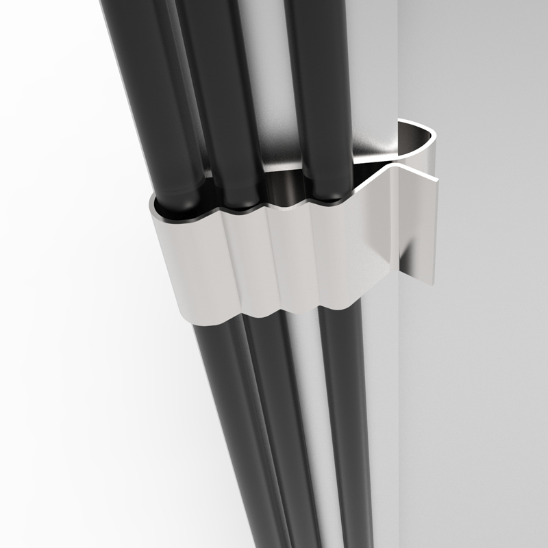 Solar Panel Mounting Stainless Steel Cable Clips Solar Panel Mounting Stainless Steel Cable Clips