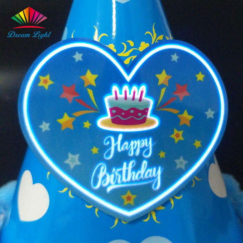 LED Happy Birthday Cap