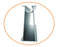 Solar flat rail Solar flat rail