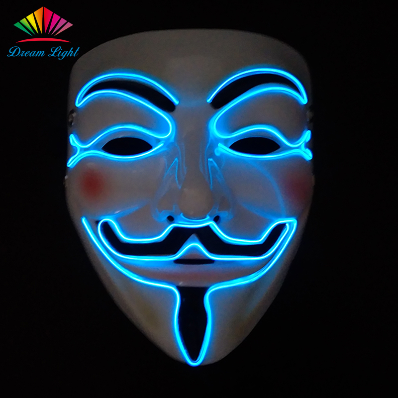 LED Vendetta Mask
