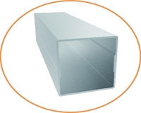 Solar aluminum alloy square tube Solar aluminum alloy square tube