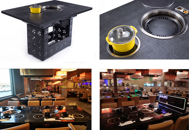 The-Smokeless-Korean-Charcoal-Grill-For-Restaurant-on-the-table-CENHOT The-Smokeless-Korean-Charcoal-Grill-For-Restaurant-on-the-table-CENHOT