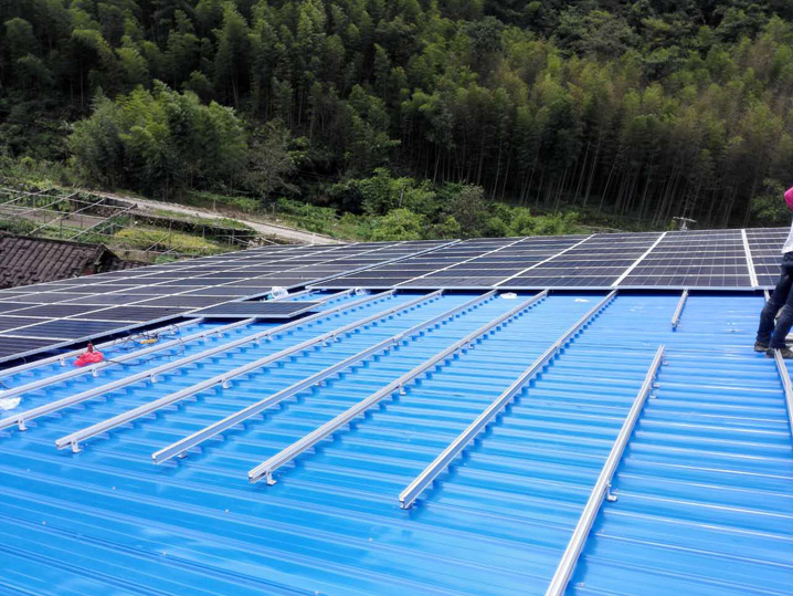 roof mounted pv system