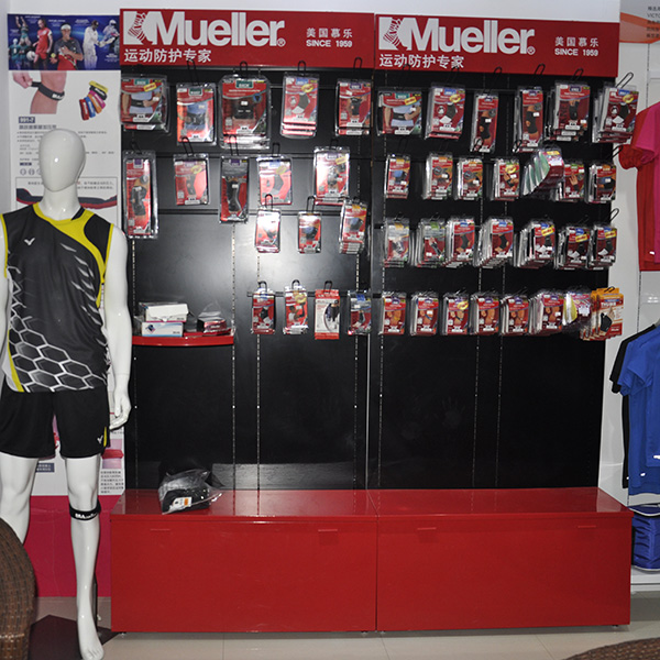 floor sportwear display stand