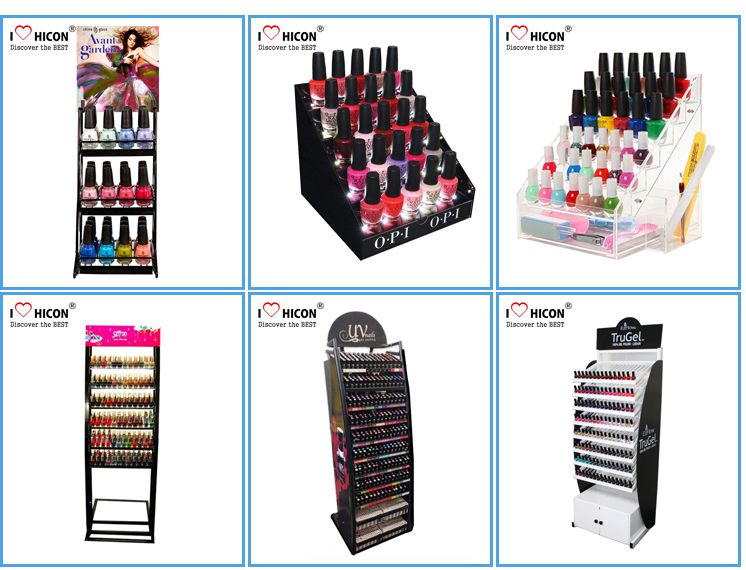 Acrylic Eyelash Grower Retail Display Rack