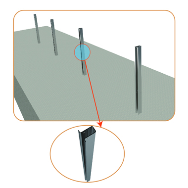 solar panel mounting rack