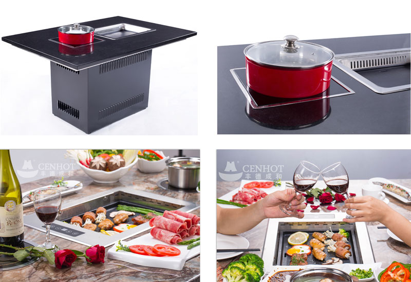 The-Restaurant Table Bbq Grill-on-the-table-CENHOT The-Restaurant Table Bbq Grill-on-the-table-CENHOT