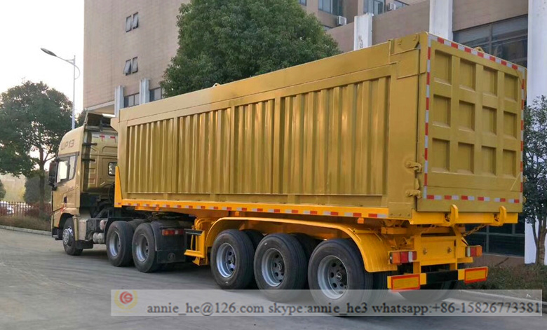 Heavy Duty Cargo Semi Trailer